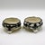 Lenox Antique Edwardian Lenox Porcelain & Lunt Sterling Silver Overlay Master Salt Cellars With "Monticello" Spoons - A Pair For Sale - Image 4 of 12