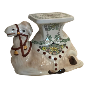 1960s Hollywood Regency Italian Glazed Camel