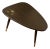 Triangle Table/Guitar Pick End Table - Custom Crafted in Oregon, Maker Unknown For Sale