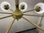 Sputnik 8-Light Chandelier in Brass and Ceramic, 1950s For Sale - Image 12 of 14