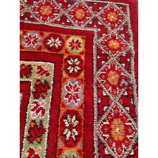 Antique Moroccan Tribal Rug, 1890s For Sale - Image 16 of 18