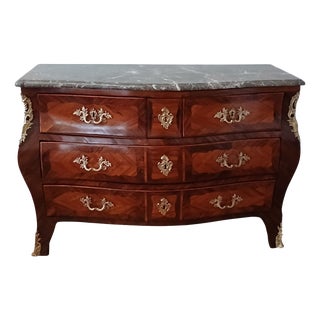 18th Century Louis XV Tombeau Commode from L. Boudin, 1760s For Sale