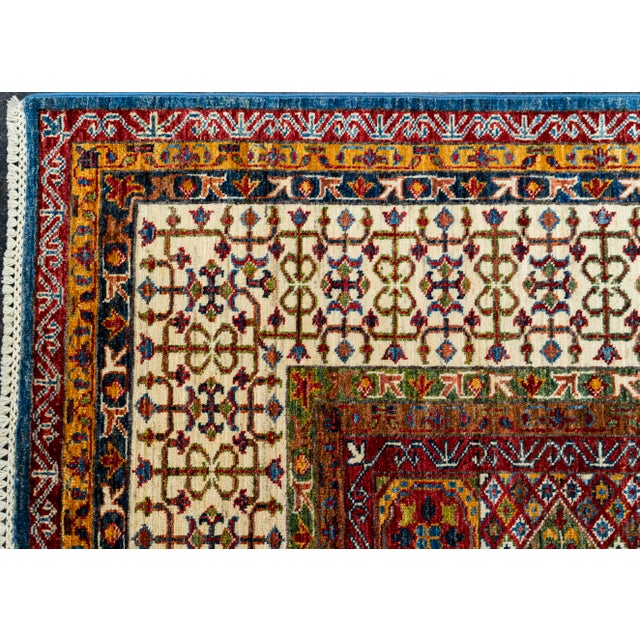 Oriental Handmade Rug 8' x 9'11" For Sale - Image 4 of 4
