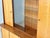 Vintage Bar Cabinet in Birch and Brass For Sale - Image 9 of 18