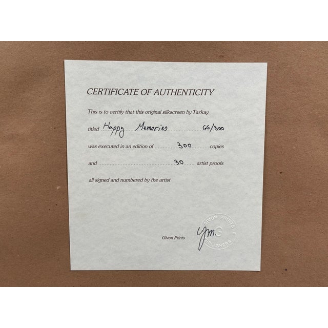 Itzchak Isaac Tarkay, Fauvism, Signed and Numbered Silkscreen, 20th C. For Sale - Image 9 of 11