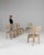 1950s French Oak Dining Chairs With Upholstered Seats - Set of 6 For Sale - Image 17 of 18