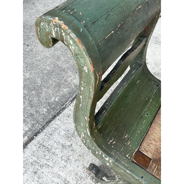Vintage 18th Century Israel Cope Scroll Settee For Sale - Image 15 of 15