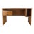 Danish Modern Teak Writing Desk With Two Drawers For Sale