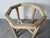 Vintage Faux Pencil Reed Carved Wood Octagonal Dining Table Base For Sale - Image 4 of 12