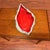 Organic Modern Sculptural Ceramic Driftwood Form Centerpiece Bowl With Red Glaze For Sale In Seattle - Image 6 of 10