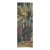 Vintage Tropical Jungle Hand-Painted Wallpaper Panel With Flamingos For Sale