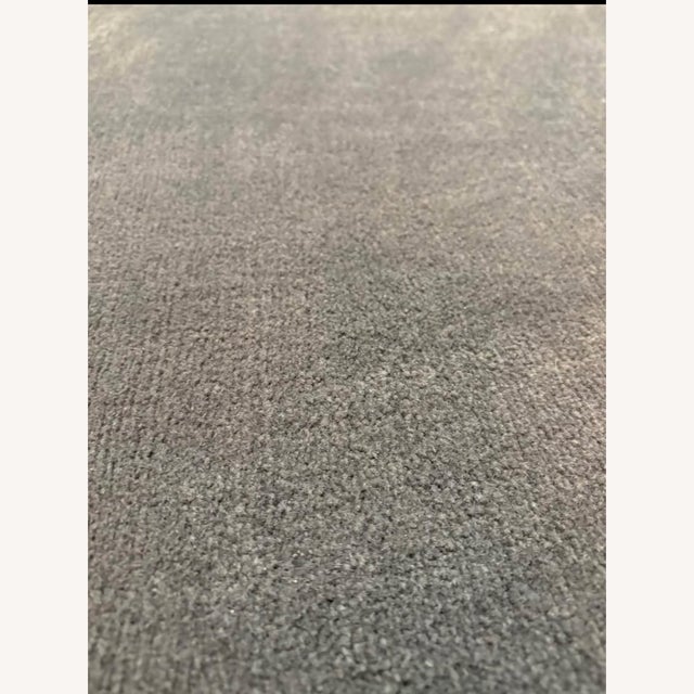 Contemporary Rh Mohta Wool Rug – 9x12 – Grey For Sale - Image 3 of 7