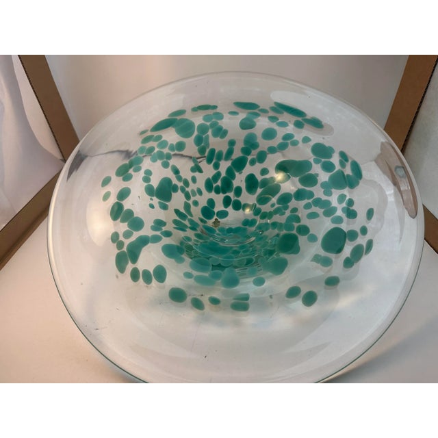 Barovier & Toso Mid Century Murano Glass Bowl For Sale - Image 4 of 5