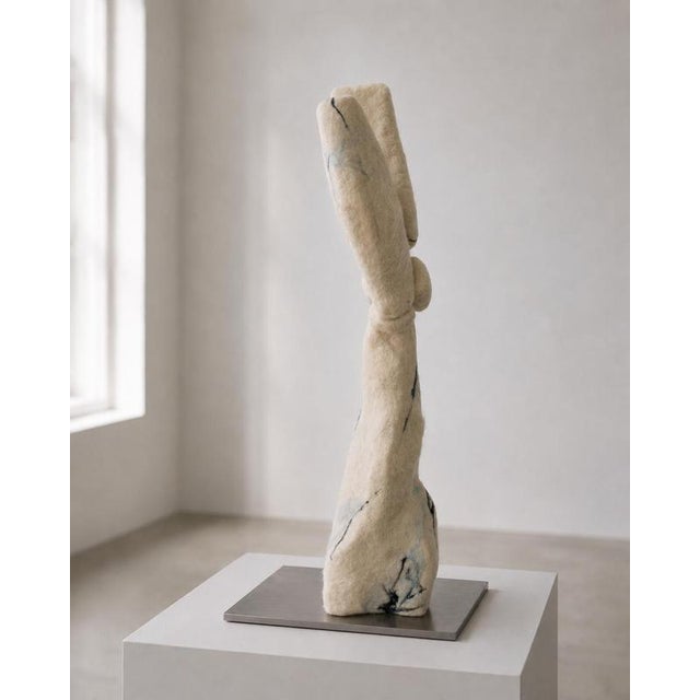 Not Yet Made - Made To Order Anatomy of Flight Sculpture in Felted Wool and Metal by Tina Tictone For Sale - Image 5 of 9
