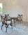 1970s Industrial Steel Dining Table + 3 Ziggurat Chairs For Sale - Image 5 of 18
