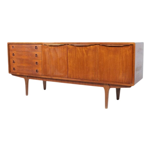 Mid-Century Modern Scandinavian Teak Sideboard, 1970s For Sale