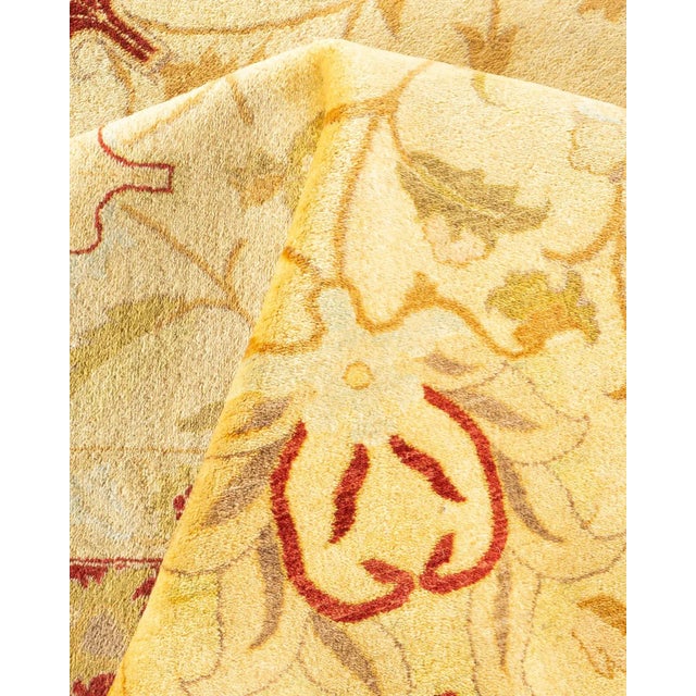 Textile Mogul, One-of-a-Kind Hand-Knotted Area Rug - Ivory, 8' 1" x 10' 2" For Sale - Image 7 of 8