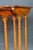 Set of 3 Sheraton Revival Satin Wood Nesting Table For Sale - Image 4 of 9
