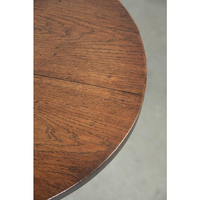 Antique English Oak Side Table, 1700s For Sale - Image 6 of 11