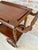 Brown Mid-Century French Wooden Bar Cart Trolley, 1950s For Sale - Image 8 of 18