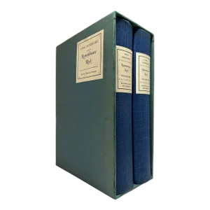 Mid 20th Century Volume Set, Carl Sandburg's Remembrance Rock, Author Signed Limited Edition - 2 Books