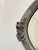 Art Deco Pewter Wall Mirror, 1920 For Sale - Image 9 of 11
