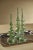 Azenor Green LED Tabletop Finials, Set of 2 For Sale - Image 4 of 4