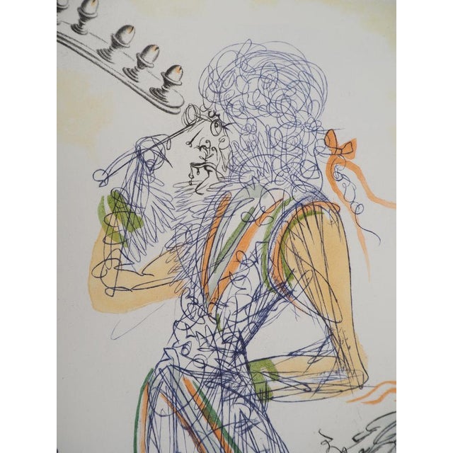 Salvador Dali, Casanova, The Man and the Six Eggs, Original Engraving For Sale - Image 4 of 6