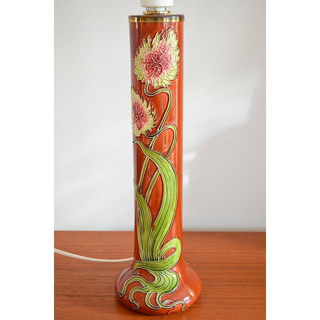 Art Nouveau Table Lamp from Julius Dressler, Austria, 1910s For Sale - Image 4 of 11