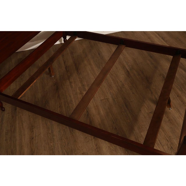Traditional Henkel Harris Solid Cherry Queen Four Poster Bed For Sale - Image 3 of 18