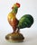 Vintage: C. 1990's Limoges, France porcelain enameled crowing "Rooster," trinket Box. Signed on the underside, states,...