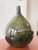 Antique French Green Free Blown Glass Demijohn Bottle, 1800s For Sale - Image 4 of 12