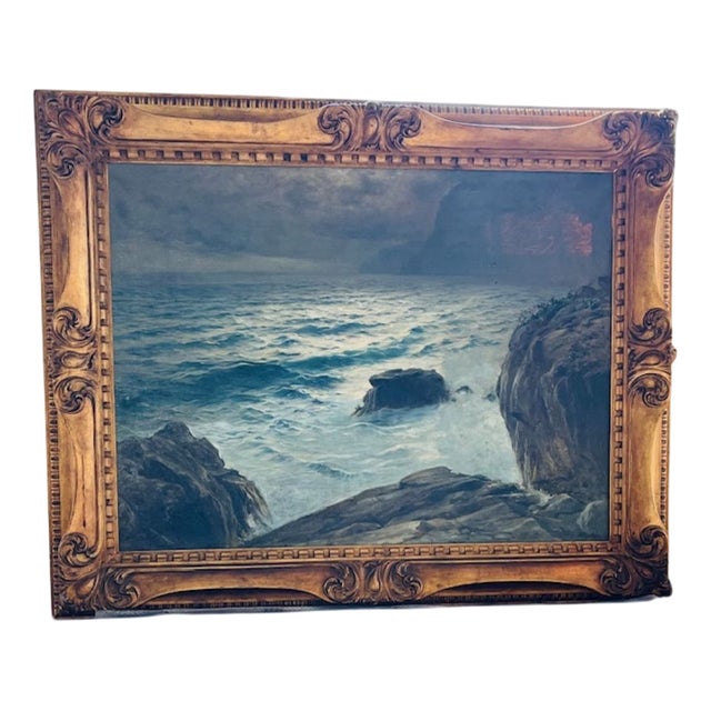 Michele Federico, Capri, 1920s-1940s, Oil on Canvas, Framed For Sale