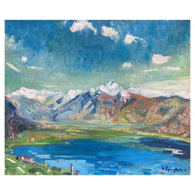 Alexandre de Spengler, Point de vue, 1932, Canvas Painting For Sale