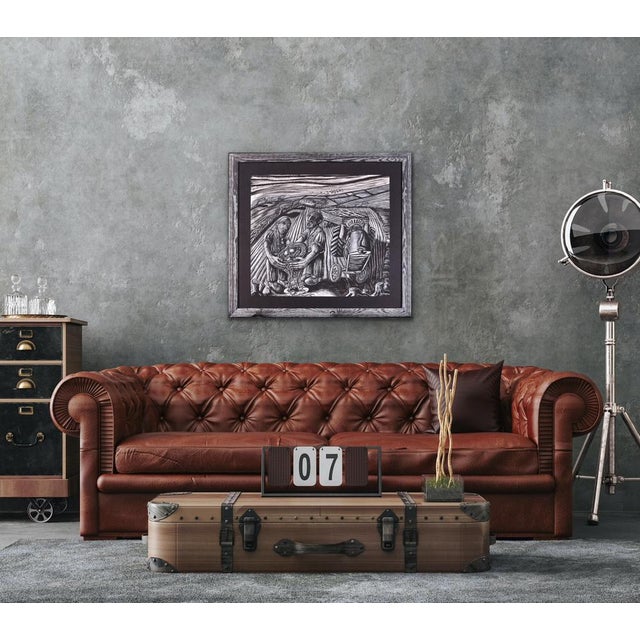 Julian Ruddock, Lost Hedgerows, Pastel Artwork, 1980s For Sale - Image 15 of 18