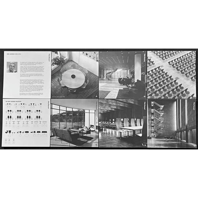 Advertising Display Boards by Arne Jacobson for Fritz Hansen, 2002, Set of 9, in Very Good conditions. Designed 1950 to...