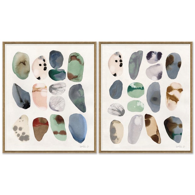 Hable Stones I & II Set by Susan Hable For Sale - Image 4 of 4