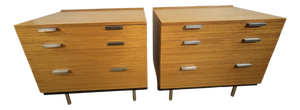 Mid-Century Teak Chests of Drawers from Stag, 1970s, Set of 2