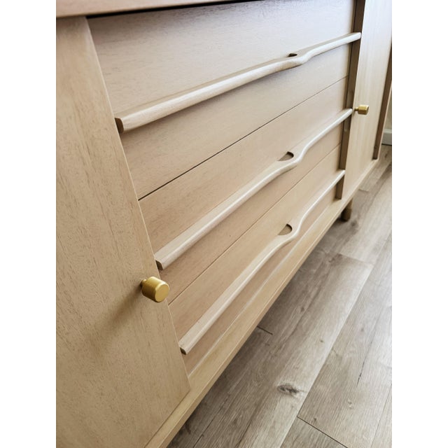 Vintage Organic Modern Sideboard | Solid Wood | Natural Finish For Sale - Image 14 of 14