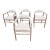 Set of Four Burnett Armchairs For Sale