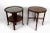 Brown Vintage Art Nouveau Nesting Tables by Louis Majorelle, 1910, Set of 2 For Sale - Image 8 of 12