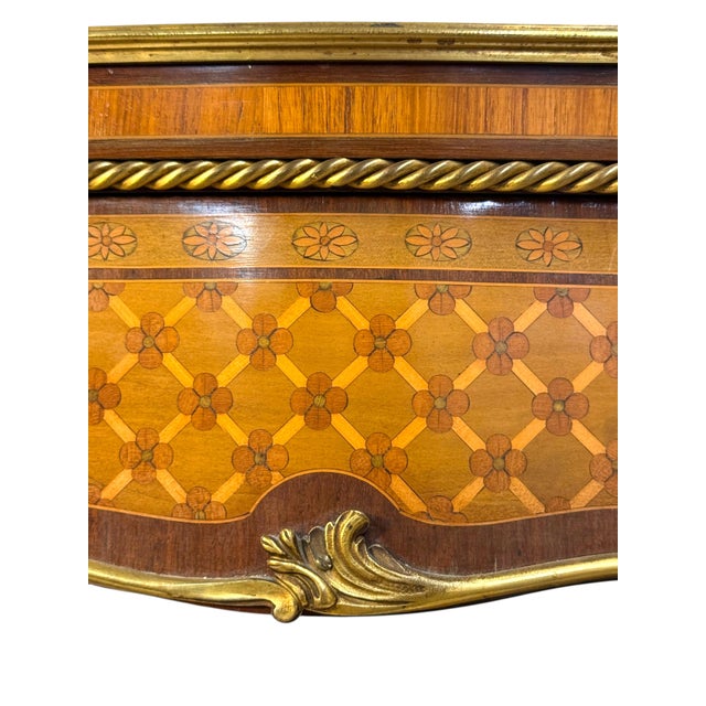 An Ormolu & Sevres Porcelain Mounted Table by Henry Dasson For Sale - Image 9 of 9