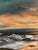 Late 20th Century Seascape Oil Painting Large 40" by Patricia Hubbell Ocean Sunset Coastal Nautical For Sale - Image 9 of 10