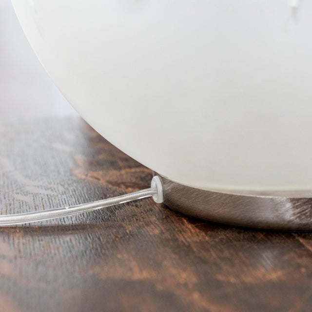 Vintage Art Deco Murano Glass Table Lamp, Italy, 1980s For Sale - Image 12 of 13