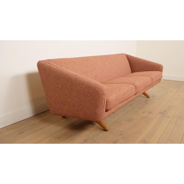 Vintage Model ML-90 Sofa by Iillum Wikkelso for Michael Laursen For Sale - Image 11 of 18