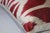 Contemporary Turkish Red Silk Ikat Pillow 16'' X16'' For Sale - Image 3 of 7