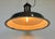 Large Industrial Grey Enamel Factory Lamp with Cast Iron Top from Elektrosvit, 1960s For Sale - Image 17 of 18