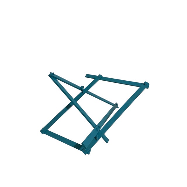 Larry Mohr, Bars II Sketch Painted Abstract Expressionist Geometric Sculpture Larry Mohr, 1982 For Sale - Image 4 of 18