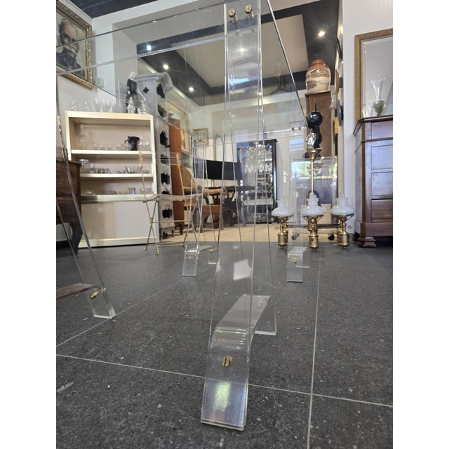 Les Invisibles de Marais Table and Chairs from Marais International, 1978, Set of 3 For Sale - Image 17 of 18