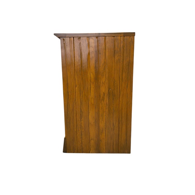 A. Brandt Ranch Oak Furniture Vintage 1950s Mid-Century A. Brandt Ranch Oak Writing Desk For Sale - Image 4 of 13